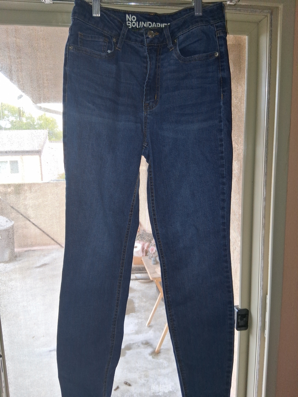 No Boundaries Dark Blue Skinny Jeans
